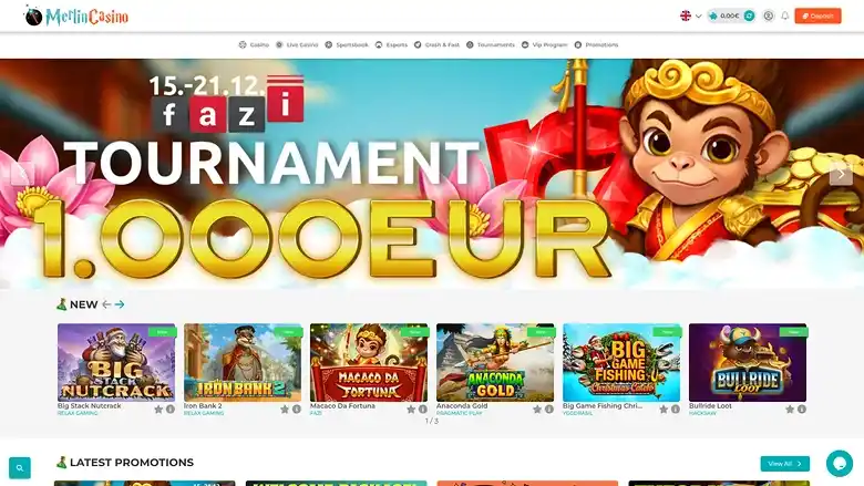 Merlin Casino casino review section 3